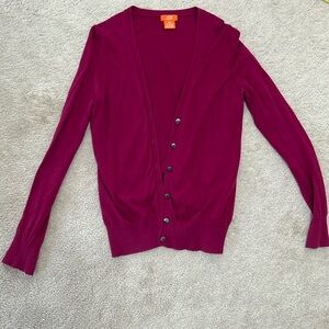 Pink fuchsia Joe Fresh cardigan
